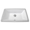 Nantucket Sinks 19 Inch X 11 Inch Undermount Ceramic Sink In White UM-19x11-W - alternate 3